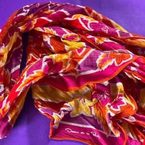 Oscar de la Renta Oblong Scarf - AS IS